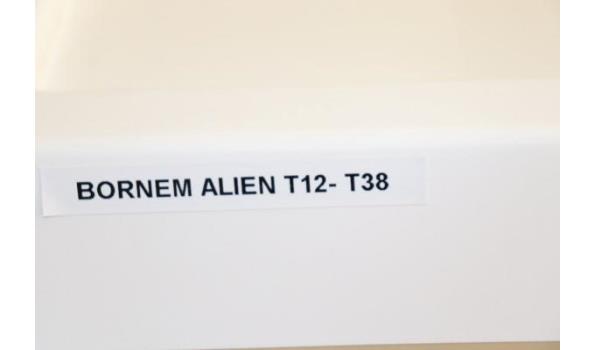 8 balletpakken, paars, Bornem Alien T12-T38